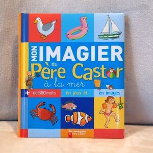 Colorful Children's Book - Mon Imagier du Père Castor, Flammarion